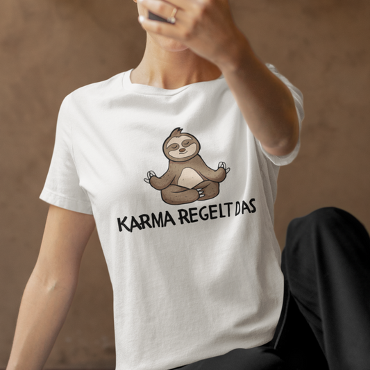 Karma regelt das  - Damenshirt